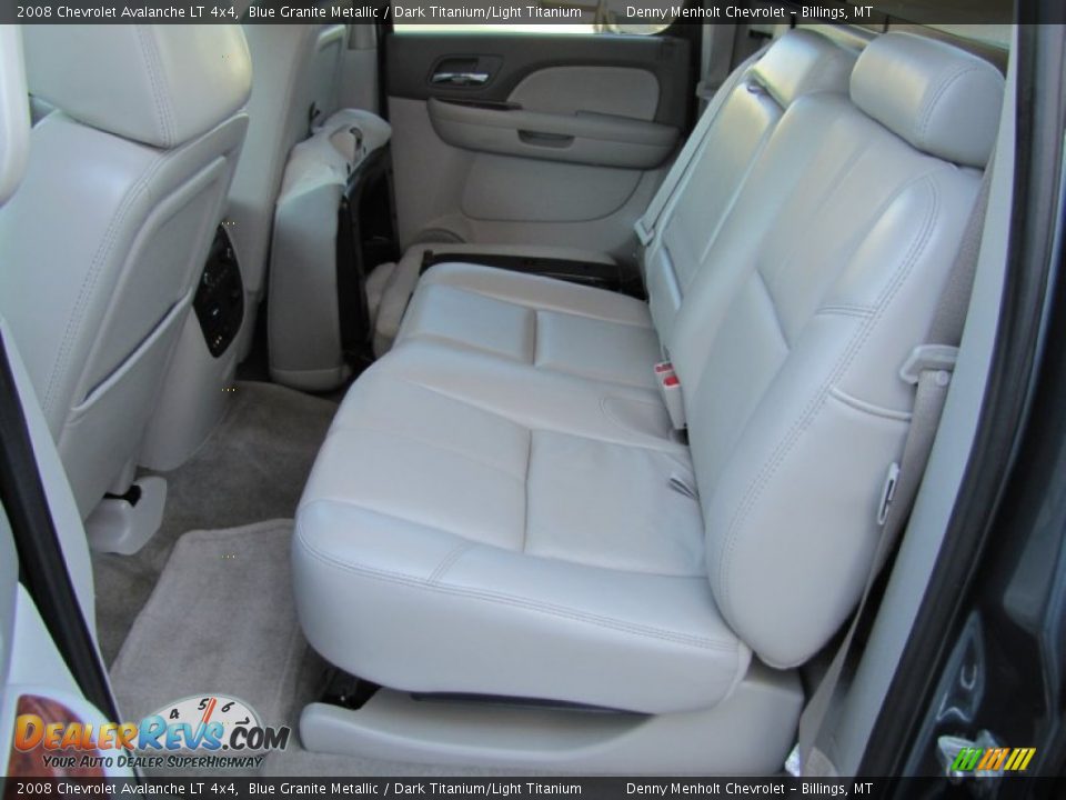 Dark Titanium/Light Titanium Interior - 2008 Chevrolet Avalanche LT 4x4 Photo #26