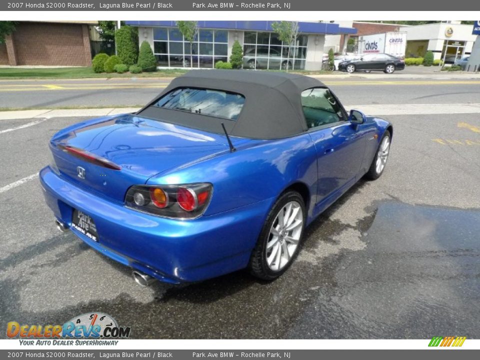 2007 Honda S2000 Roadster Laguna Blue Pearl / Black Photo #5