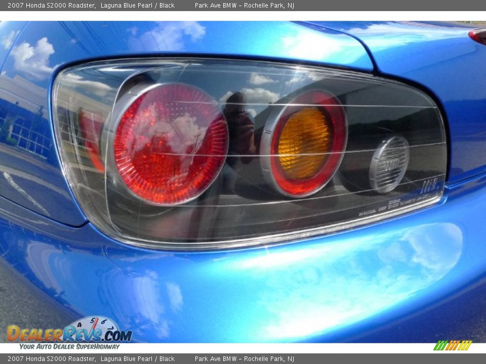 2007 Honda S2000 Roadster Laguna Blue Pearl / Black Photo #14