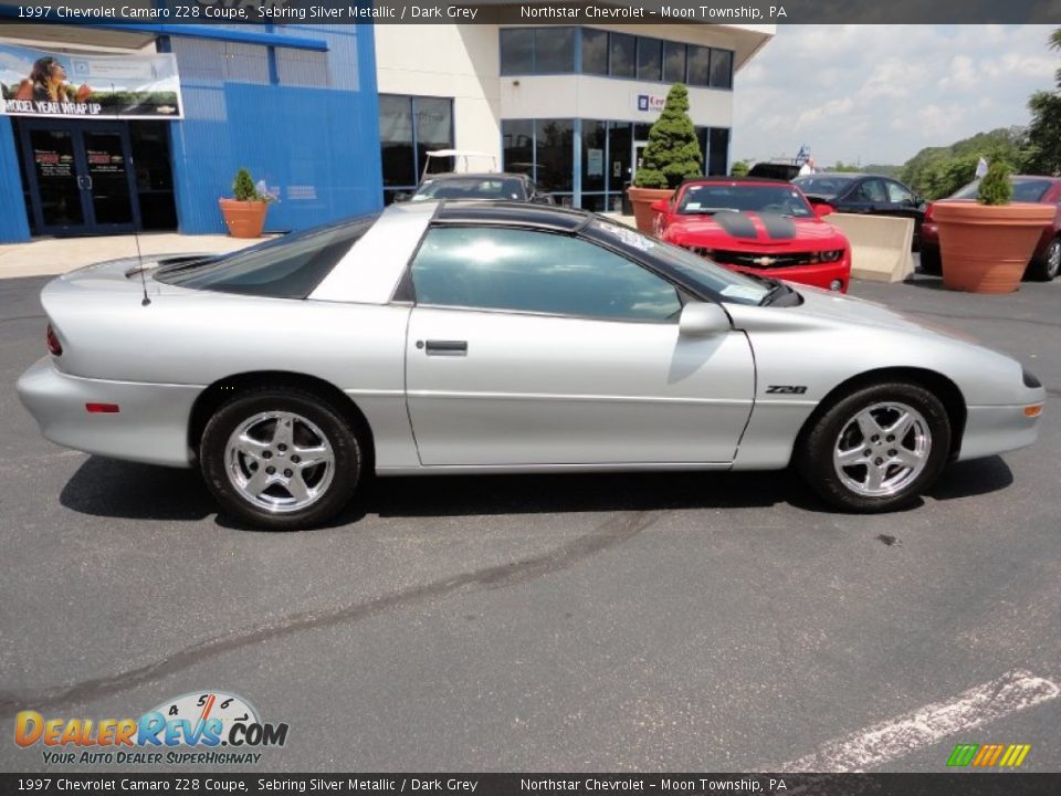 Sebring Silver Metallic 1997 Chevrolet Camaro Z28 Coupe Photo #8