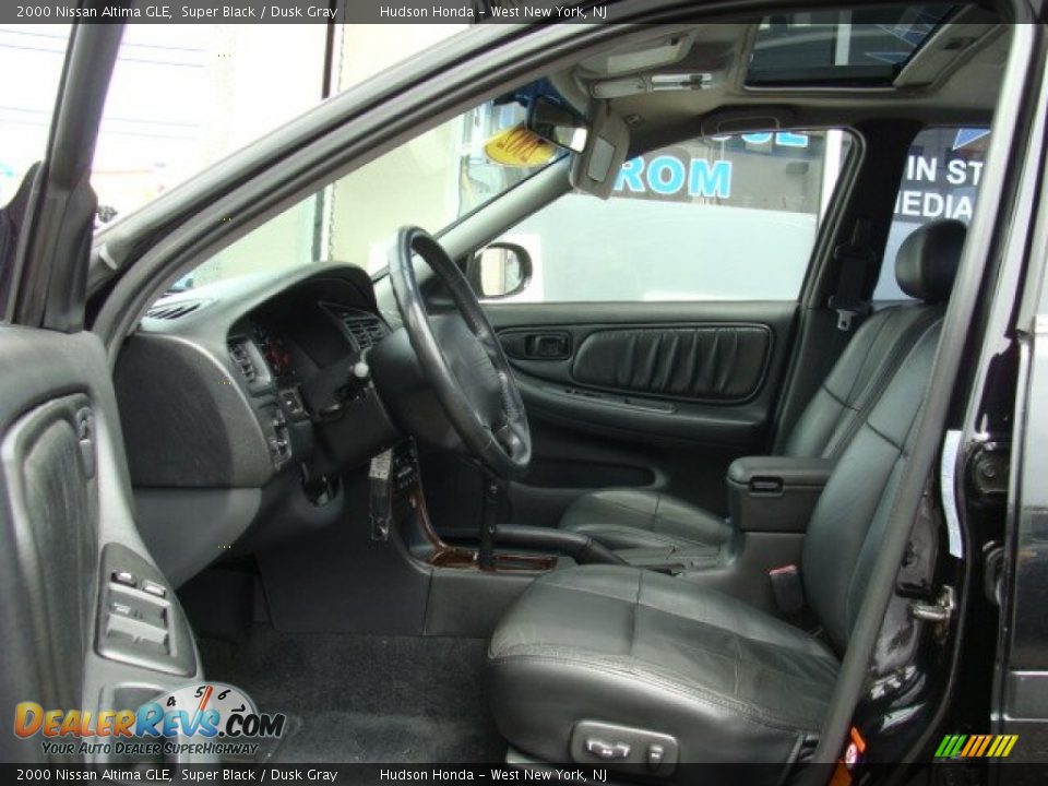 Dusk Gray Interior - 2000 Nissan Altima GLE Photo #7