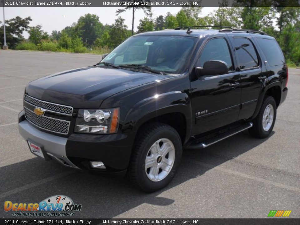 2011 Chevrolet Tahoe Z71 4x4 Black / Ebony Photo #1