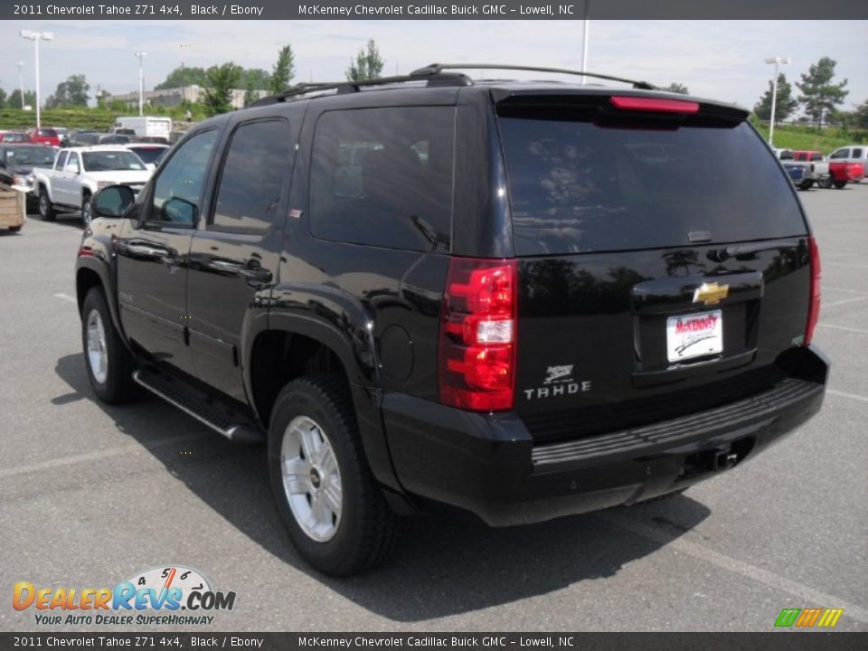 2011 Chevrolet Tahoe Z71 4x4 Black / Ebony Photo #2