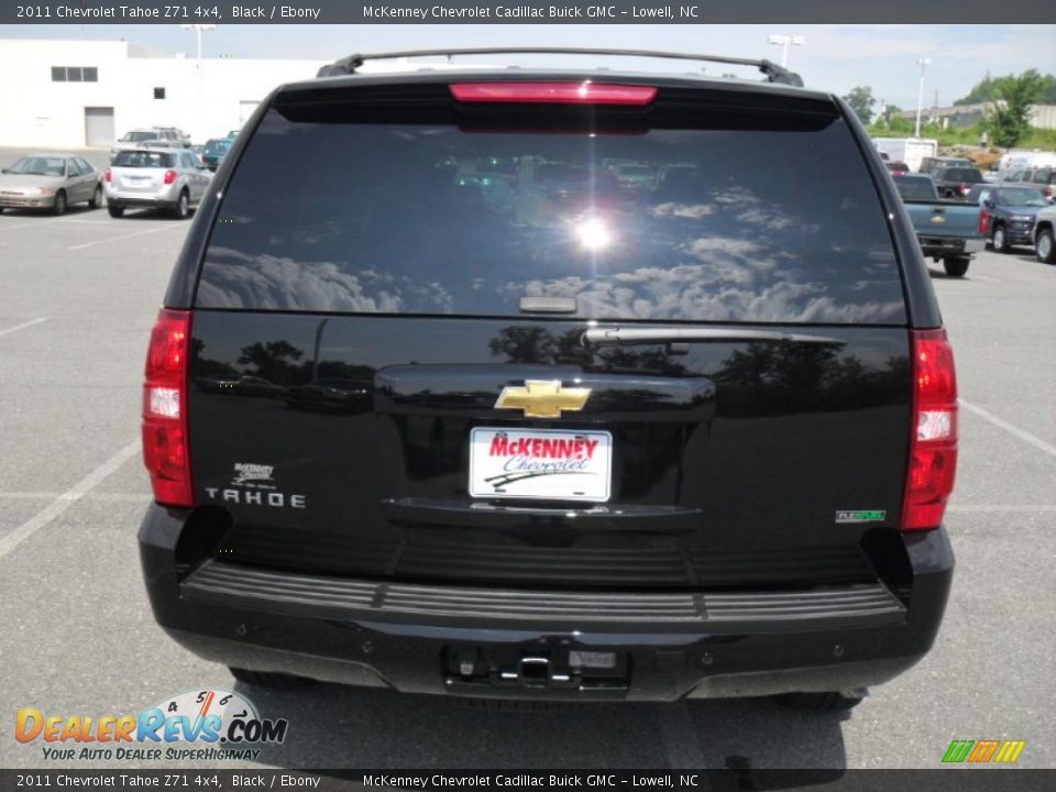 2011 Chevrolet Tahoe Z71 4x4 Black / Ebony Photo #3