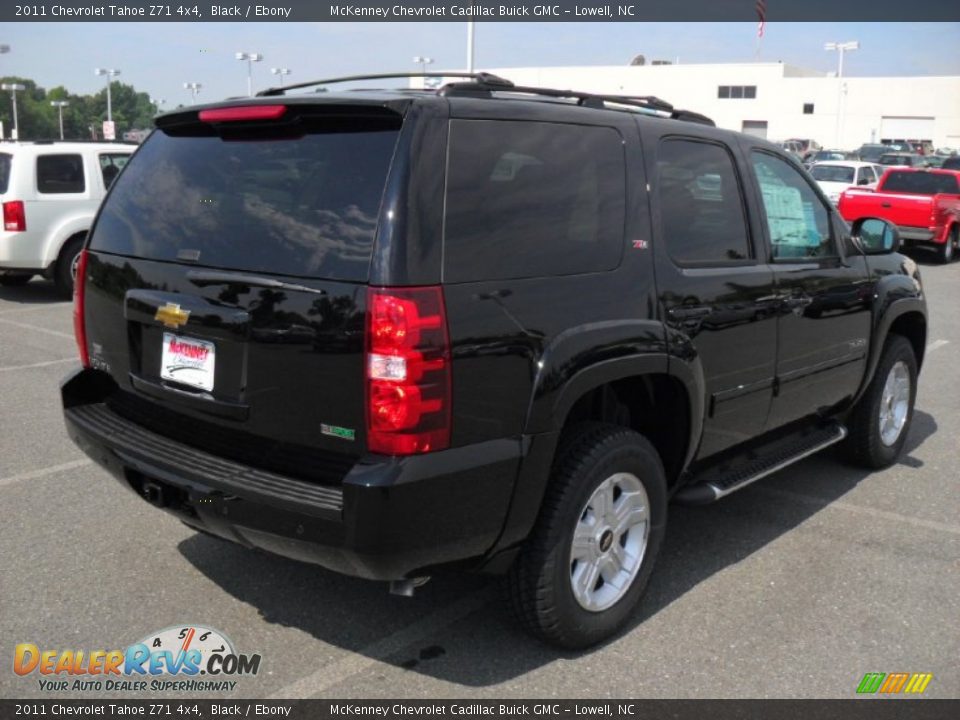 2011 Chevrolet Tahoe Z71 4x4 Black / Ebony Photo #4