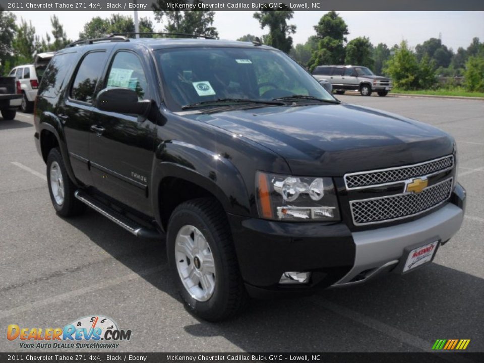 2011 Chevrolet Tahoe Z71 4x4 Black / Ebony Photo #5