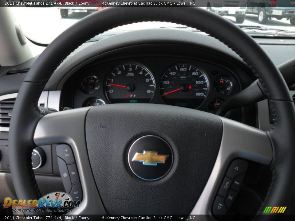 2011 Chevrolet Tahoe Z71 4x4 Black / Ebony Photo #12