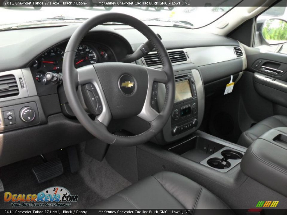 2011 Chevrolet Tahoe Z71 4x4 Black / Ebony Photo #30