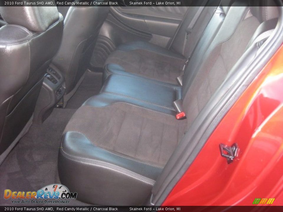 2010 Ford Taurus SHO AWD Red Candy Metallic / Charcoal Black Photo #3