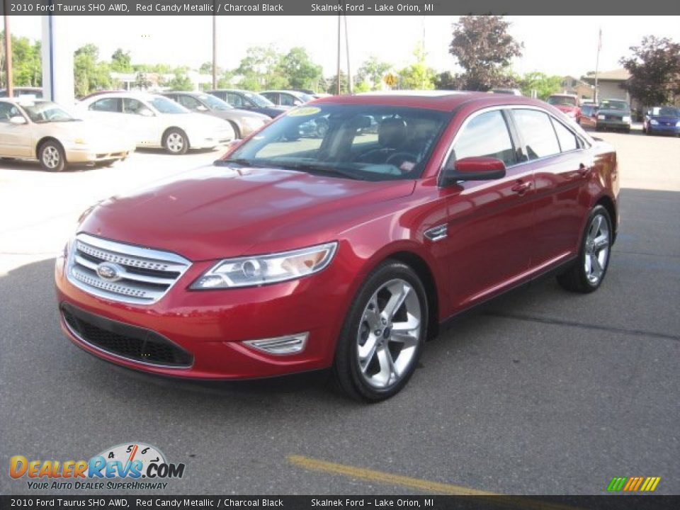 2010 Ford Taurus SHO AWD Red Candy Metallic / Charcoal Black Photo #10