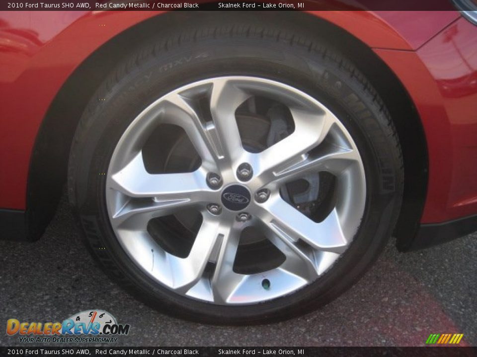 2010 Ford Taurus SHO AWD Red Candy Metallic / Charcoal Black Photo #12