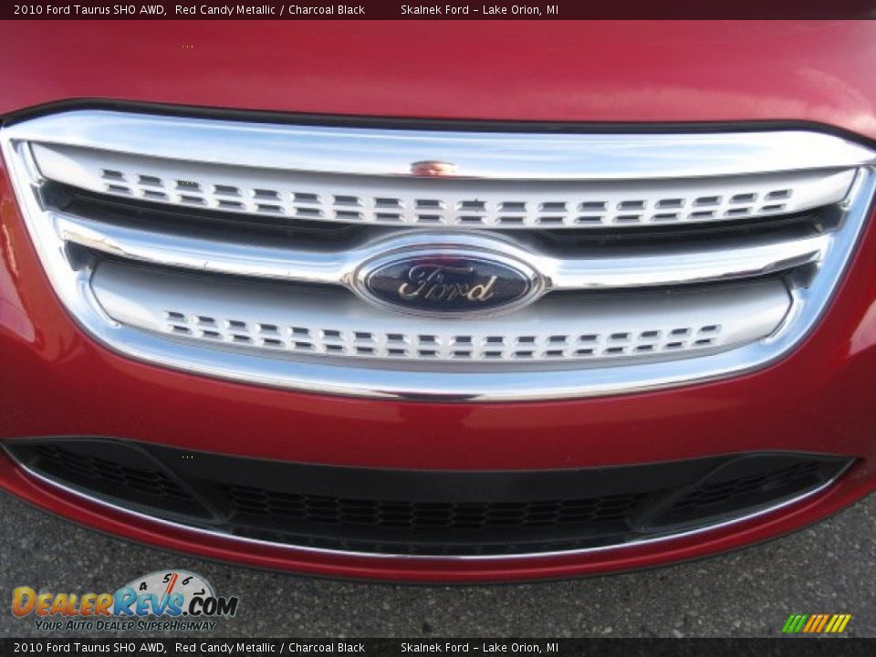 2010 Ford Taurus SHO AWD Red Candy Metallic / Charcoal Black Photo #14