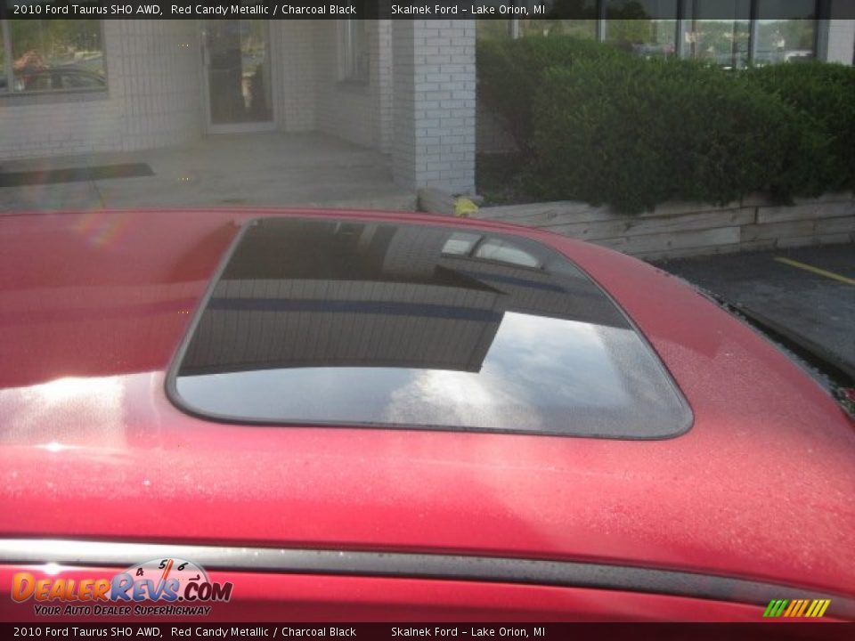 2010 Ford Taurus SHO AWD Red Candy Metallic / Charcoal Black Photo #17