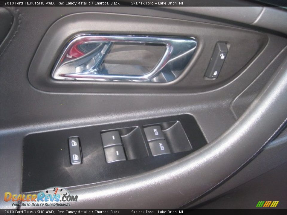 2010 Ford Taurus SHO AWD Red Candy Metallic / Charcoal Black Photo #23