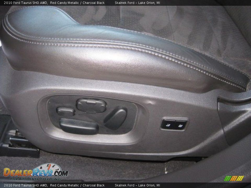 2010 Ford Taurus SHO AWD Red Candy Metallic / Charcoal Black Photo #24