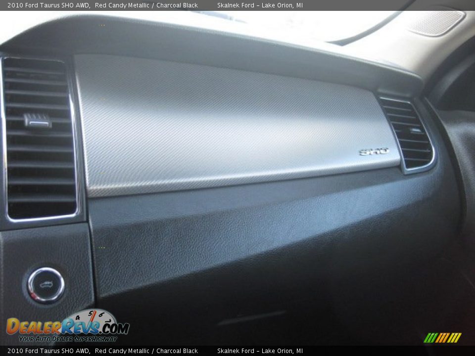 2010 Ford Taurus SHO AWD Red Candy Metallic / Charcoal Black Photo #34