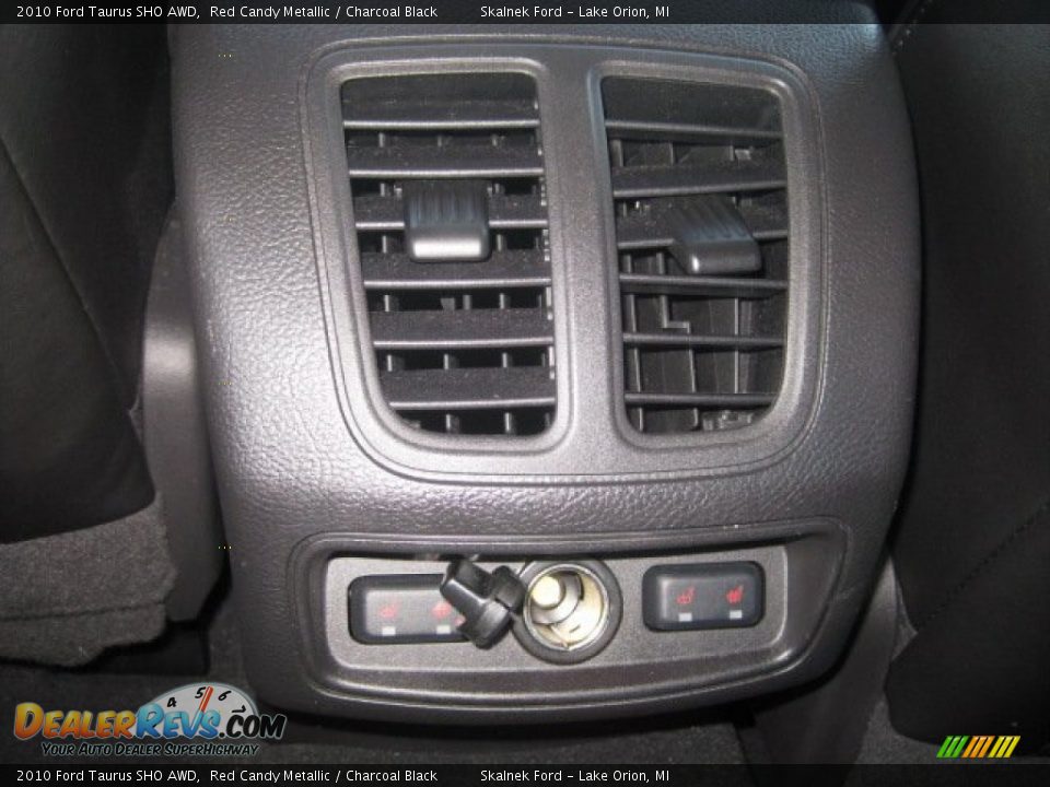 2010 Ford Taurus SHO AWD Red Candy Metallic / Charcoal Black Photo #36