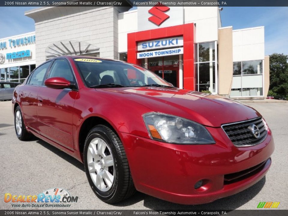 2006 Nissan Altima 2.5 S Sonoma Sunset Metallic / Charcoal/Gray Photo #1