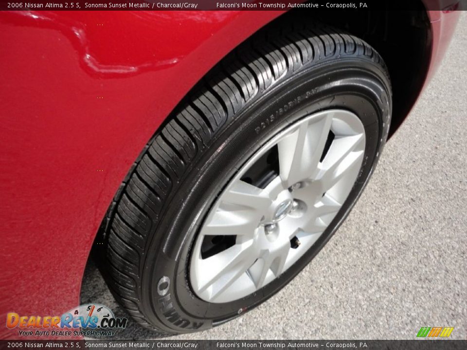 2006 Nissan Altima 2.5 S Sonoma Sunset Metallic / Charcoal/Gray Photo #7