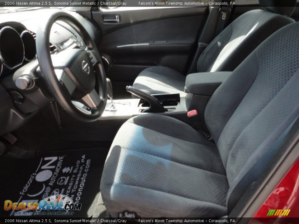 2006 Nissan Altima 2.5 S Sonoma Sunset Metallic / Charcoal/Gray Photo #8