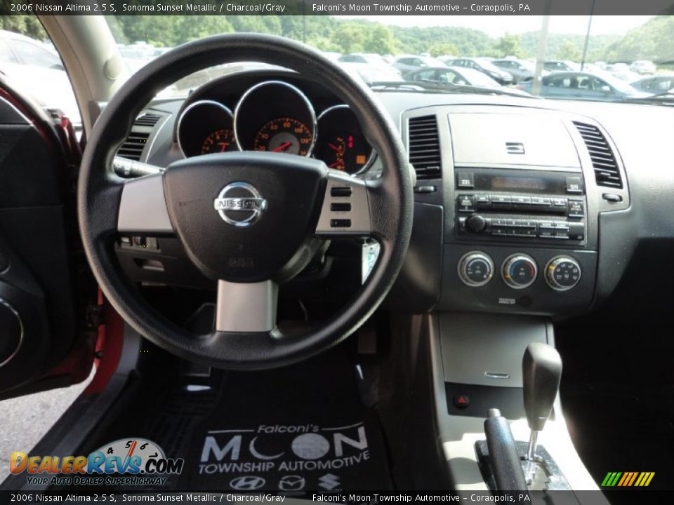 2006 Nissan Altima 2.5 S Sonoma Sunset Metallic / Charcoal/Gray Photo #9
