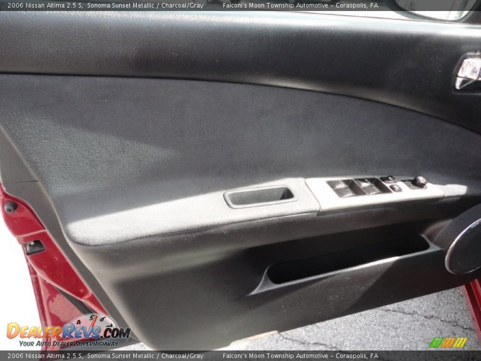 2006 Nissan Altima 2.5 S Sonoma Sunset Metallic / Charcoal/Gray Photo #10
