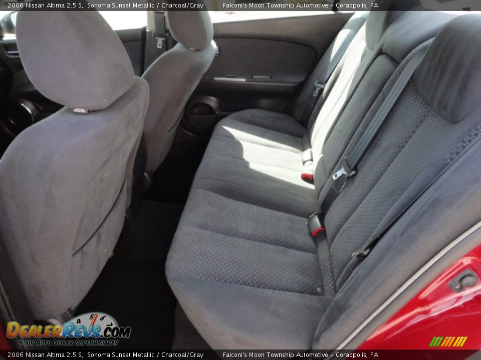 2006 Nissan Altima 2.5 S Sonoma Sunset Metallic / Charcoal/Gray Photo #11