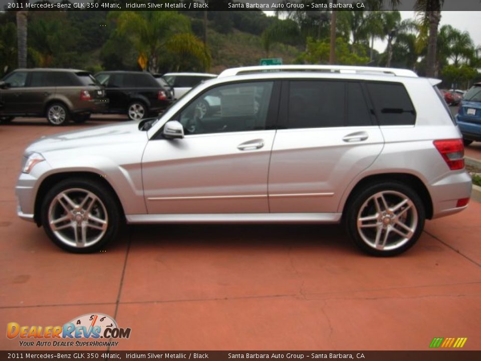 2011 Mercedes-Benz GLK 350 4Matic Iridium Silver Metallic / Black Photo #2