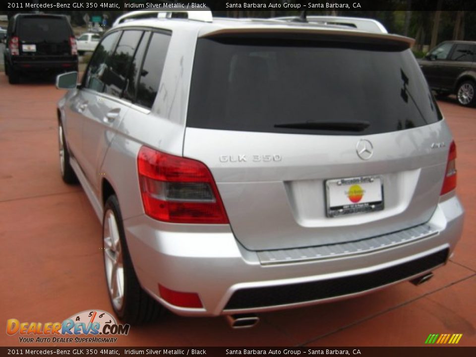 2011 Mercedes-Benz GLK 350 4Matic Iridium Silver Metallic / Black Photo #3