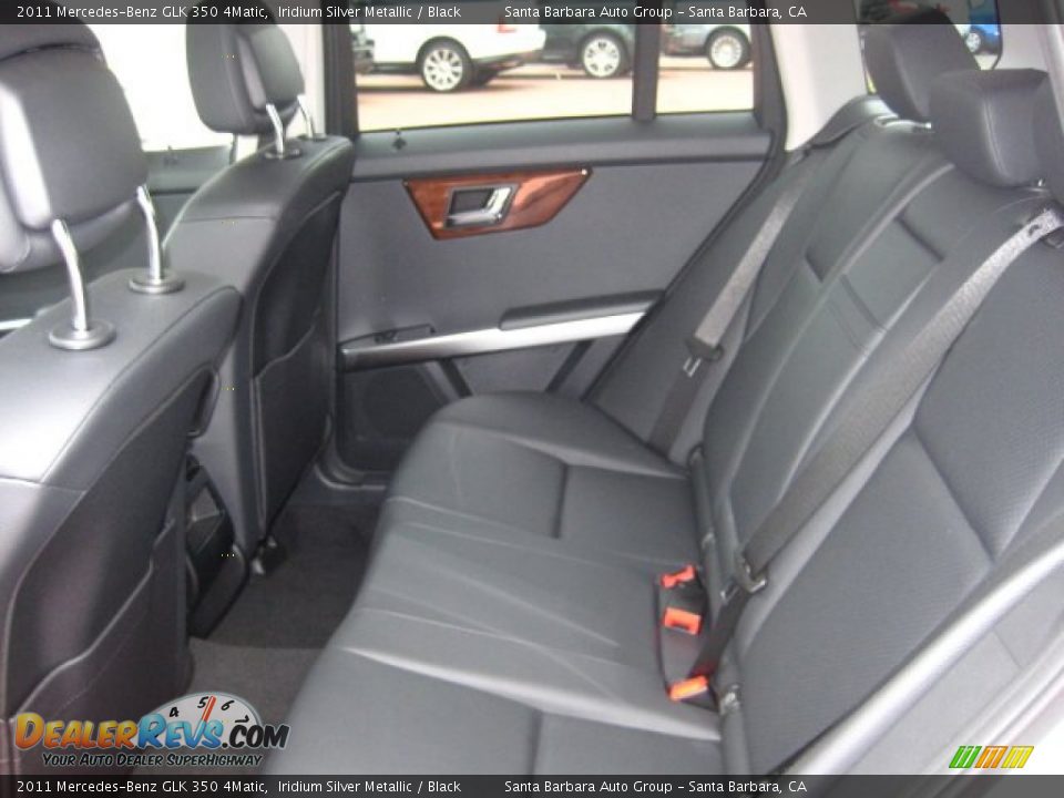 2011 Mercedes-Benz GLK 350 4Matic Iridium Silver Metallic / Black Photo #4