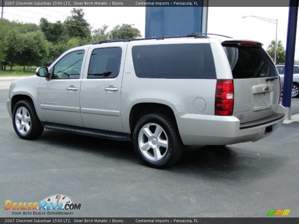 2007 Chevrolet Suburban 1500 LTZ Silver Birch Metallic / Ebony Photo #7