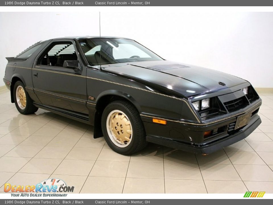 Front 3/4 View of 1986 Dodge Daytona Turbo Z CS Photo #1