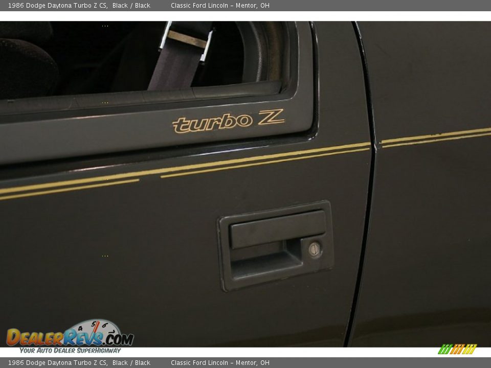 1986 Dodge Daytona Turbo Z CS Logo Photo #6