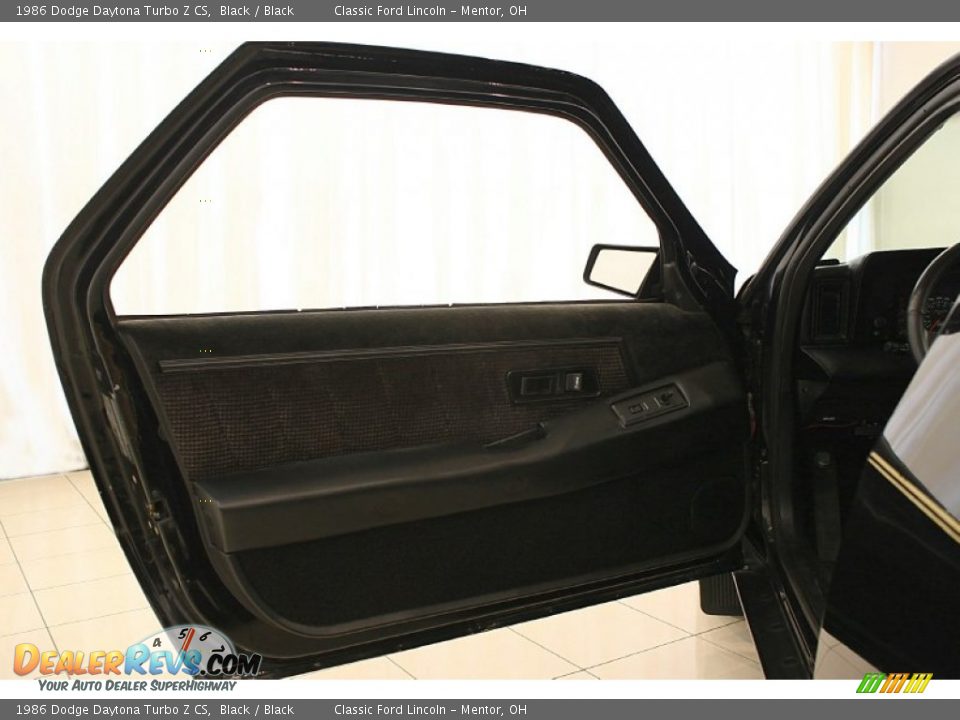Door Panel of 1986 Dodge Daytona Turbo Z CS Photo #7