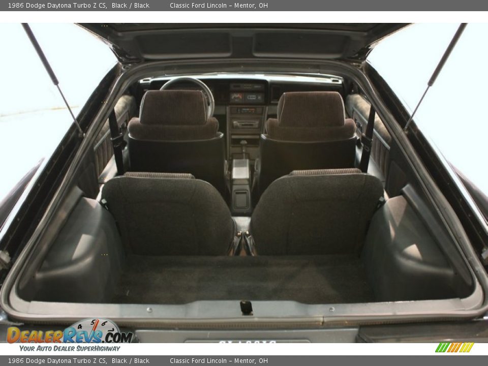1986 Dodge Daytona Turbo Z CS Trunk Photo #24