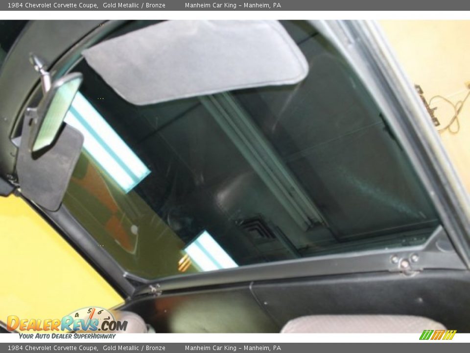 Sunroof of 1984 Chevrolet Corvette Coupe Photo #7