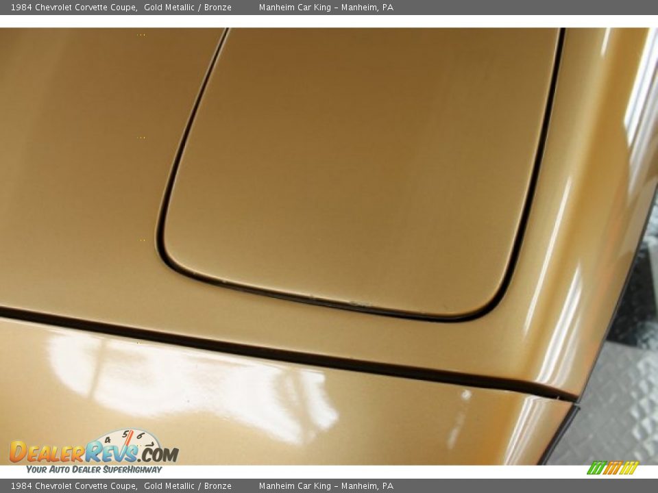 1984 Chevrolet Corvette Coupe Gold Metallic / Bronze Photo #21