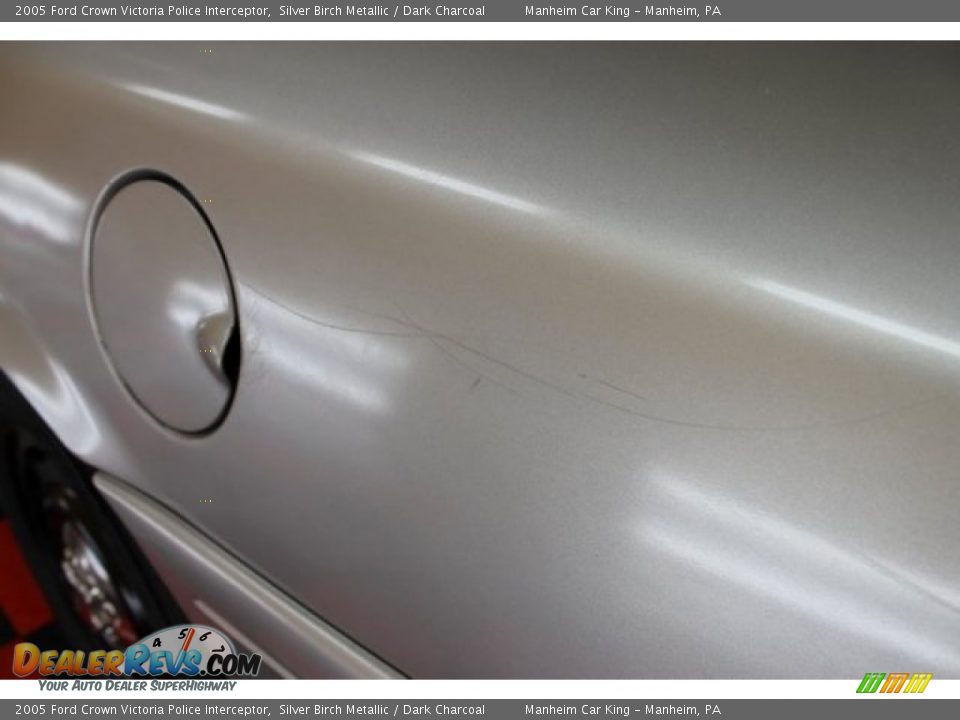 2005 Ford Crown Victoria Police Interceptor Silver Birch Metallic / Dark Charcoal Photo #19