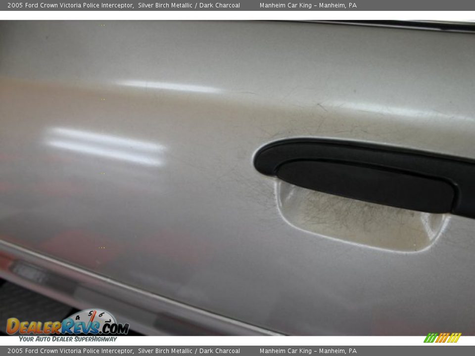 2005 Ford Crown Victoria Police Interceptor Silver Birch Metallic / Dark Charcoal Photo #21