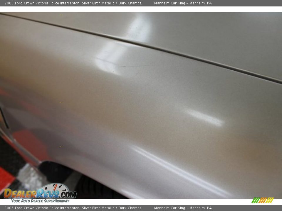 2005 Ford Crown Victoria Police Interceptor Silver Birch Metallic / Dark Charcoal Photo #22