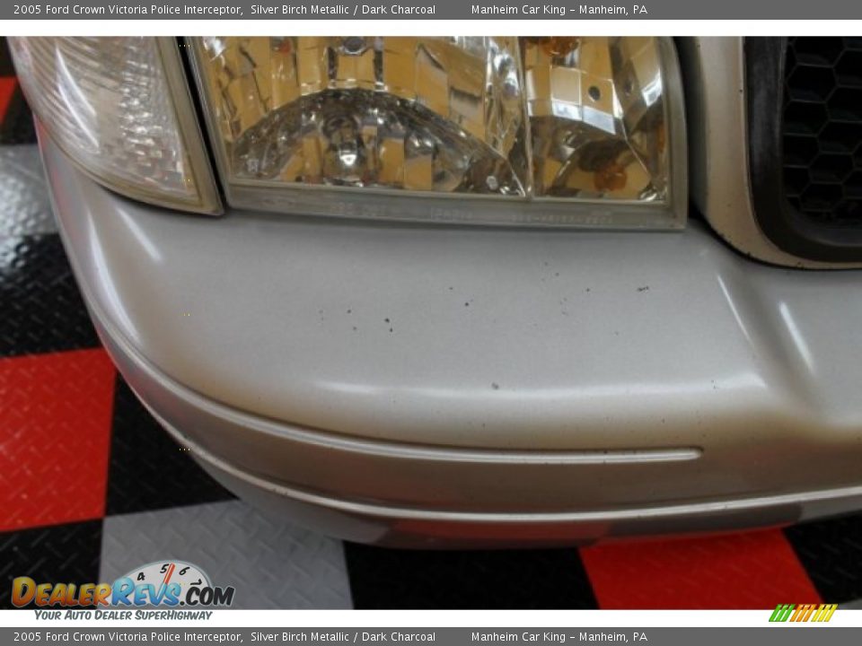 2005 Ford Crown Victoria Police Interceptor Silver Birch Metallic / Dark Charcoal Photo #24