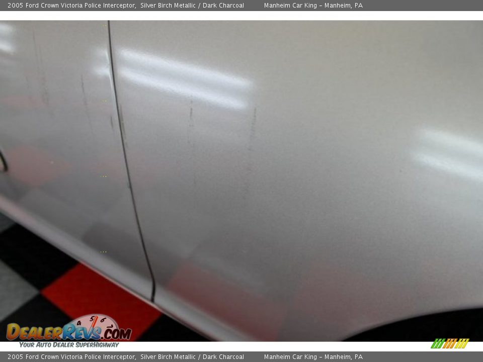 2005 Ford Crown Victoria Police Interceptor Silver Birch Metallic / Dark Charcoal Photo #25