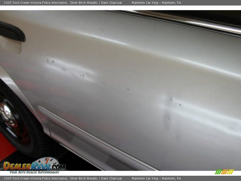 2005 Ford Crown Victoria Police Interceptor Silver Birch Metallic / Dark Charcoal Photo #27
