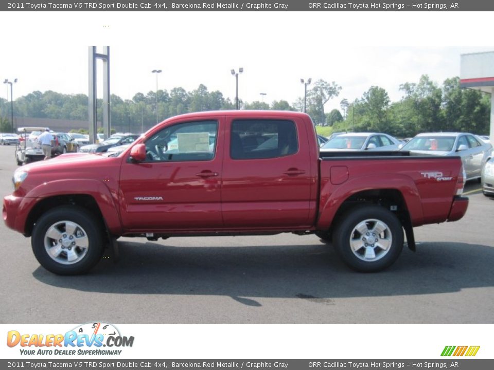 2011 toyota tacoma barcelona red #1