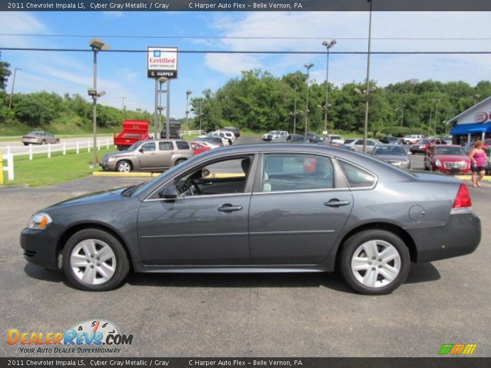 2011 Chevrolet Impala LS Cyber Gray Metallic / Gray Photo #6