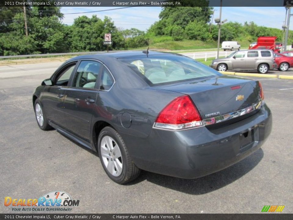 2011 Chevrolet Impala LS Cyber Gray Metallic / Gray Photo #7