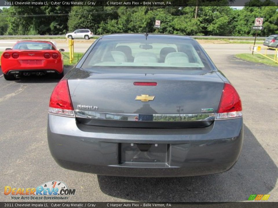 2011 Chevrolet Impala LS Cyber Gray Metallic / Gray Photo #8