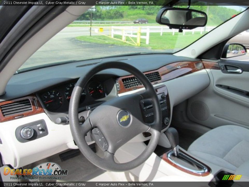 2011 Chevrolet Impala LS Cyber Gray Metallic / Gray Photo #13