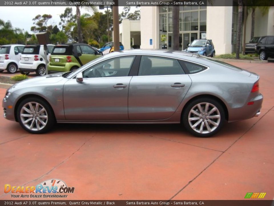 Quartz Grey Metallic 2012 Audi A7 3.0T quattro Premium Photo #2