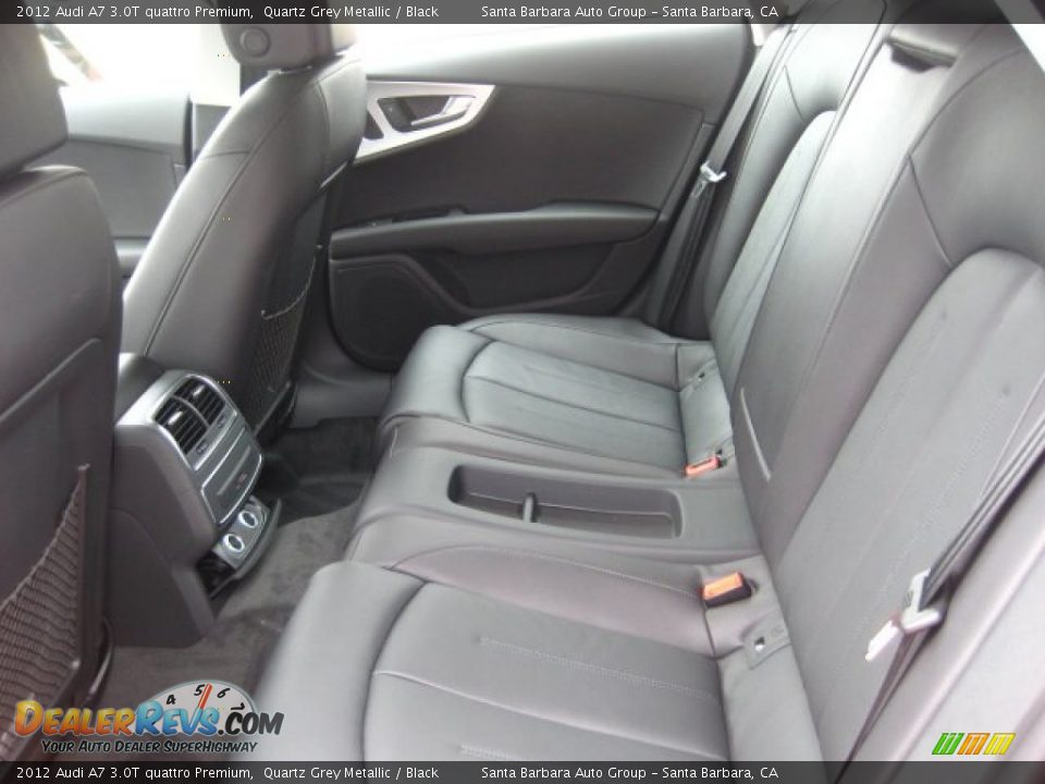 Black Interior - 2012 Audi A7 3.0T quattro Premium Photo #4